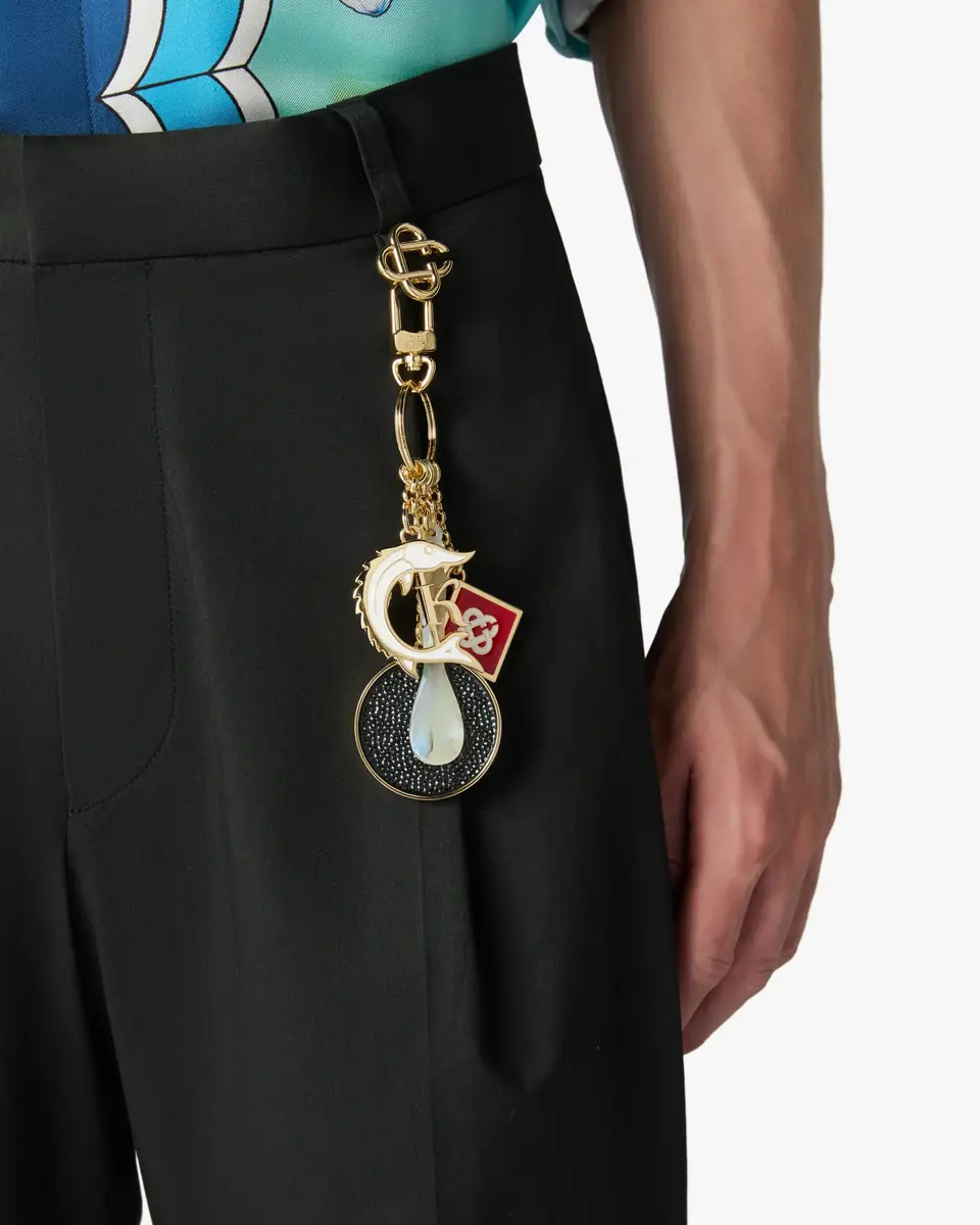 Casablanca Casa Kaspia New York Keyring | Thumbnail 2 Casablanca Casa Kaspia New York Keyring | Thumbnail 2