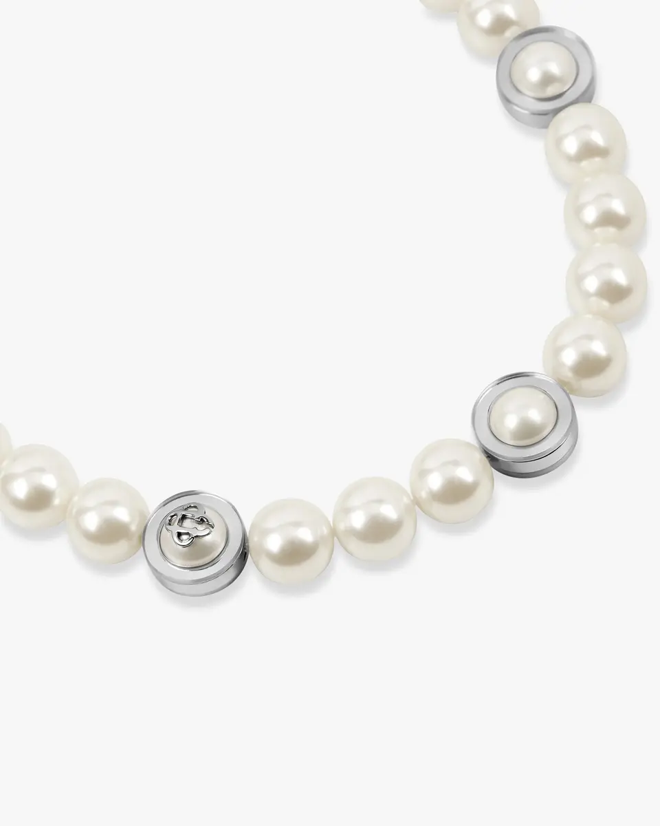 Casablanca Sci-Fi Pearl Necklace | Thumbnail 2 Casablanca Sci-Fi Pearl Necklace | Thumbnail 2