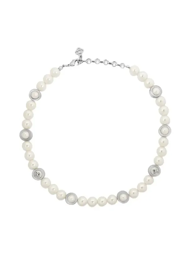 Casablanca Sci-Fi Pearl Necklace