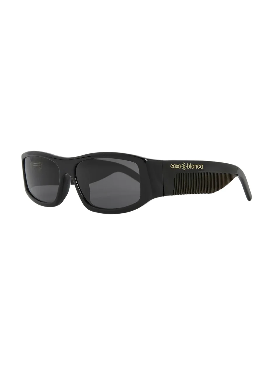 Casablanca Black Streamline Sunglasses
