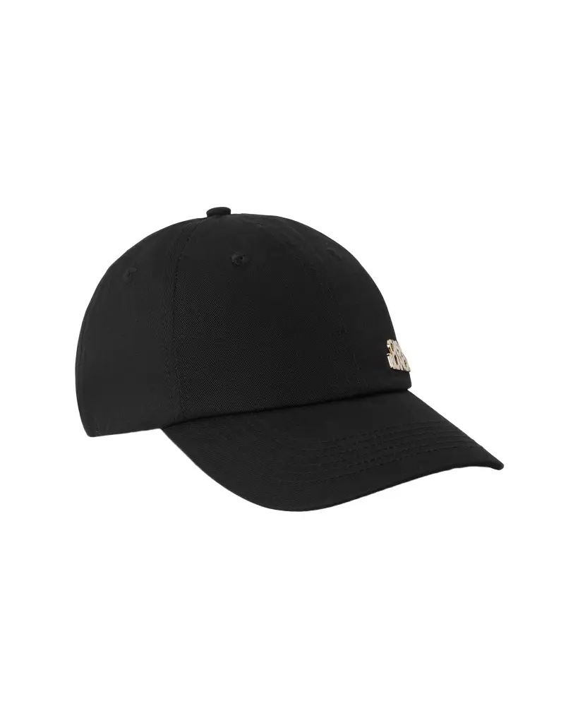 Black Stacked Logo Rivet Cap Black Stacked Logo Rivet Cap