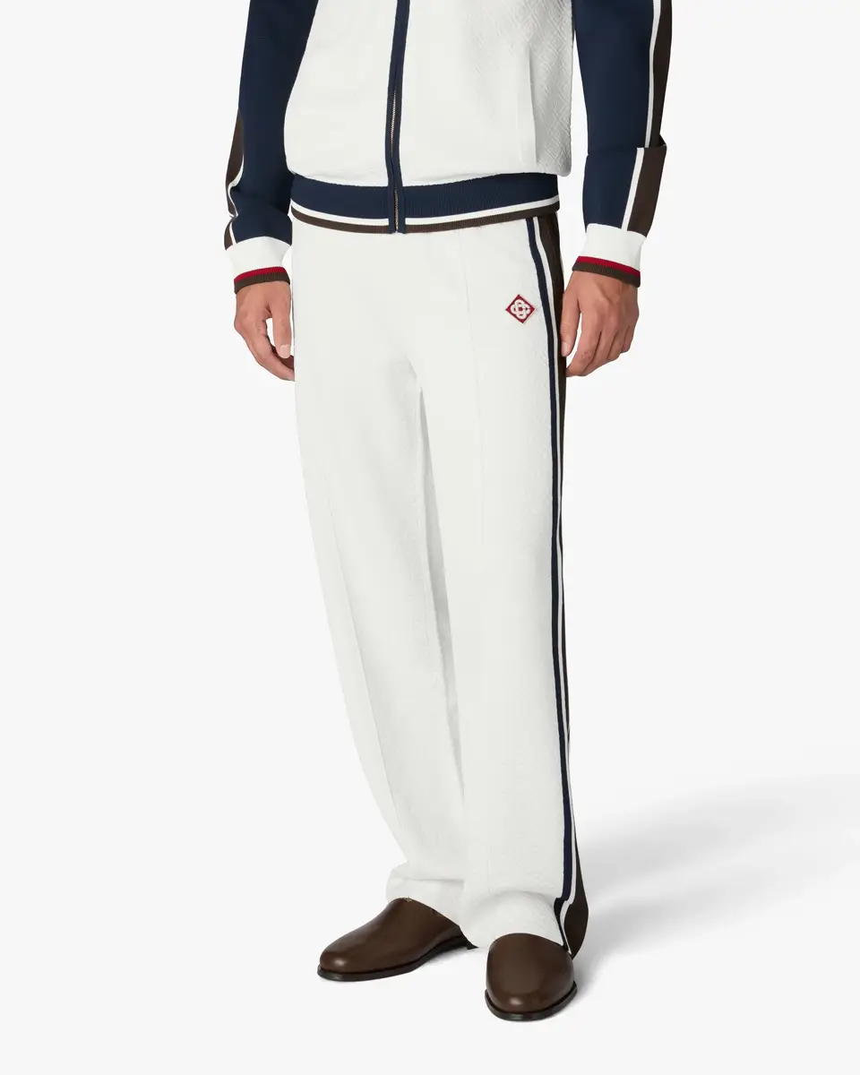 Casablanca Café Culture Stripe Track Pants in Brown | Thumbnail 4 Casablanca Café Culture Stripe Track Pants in Brown | Thumbnail 4