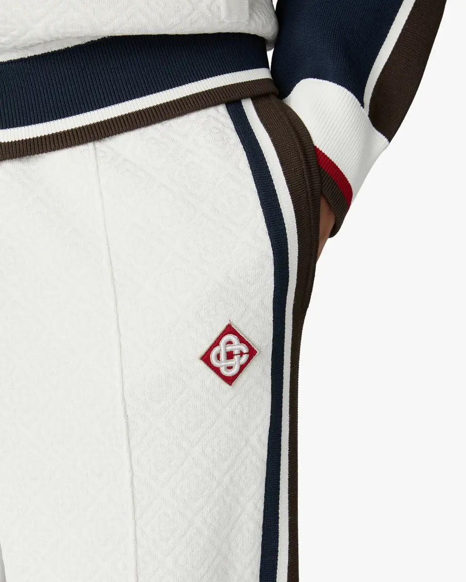 Casablanca Café Culture Stripe Track Pants in Brown | Thumbnail 5 Casablanca Café Culture Stripe Track Pants in Brown | Thumbnail 5