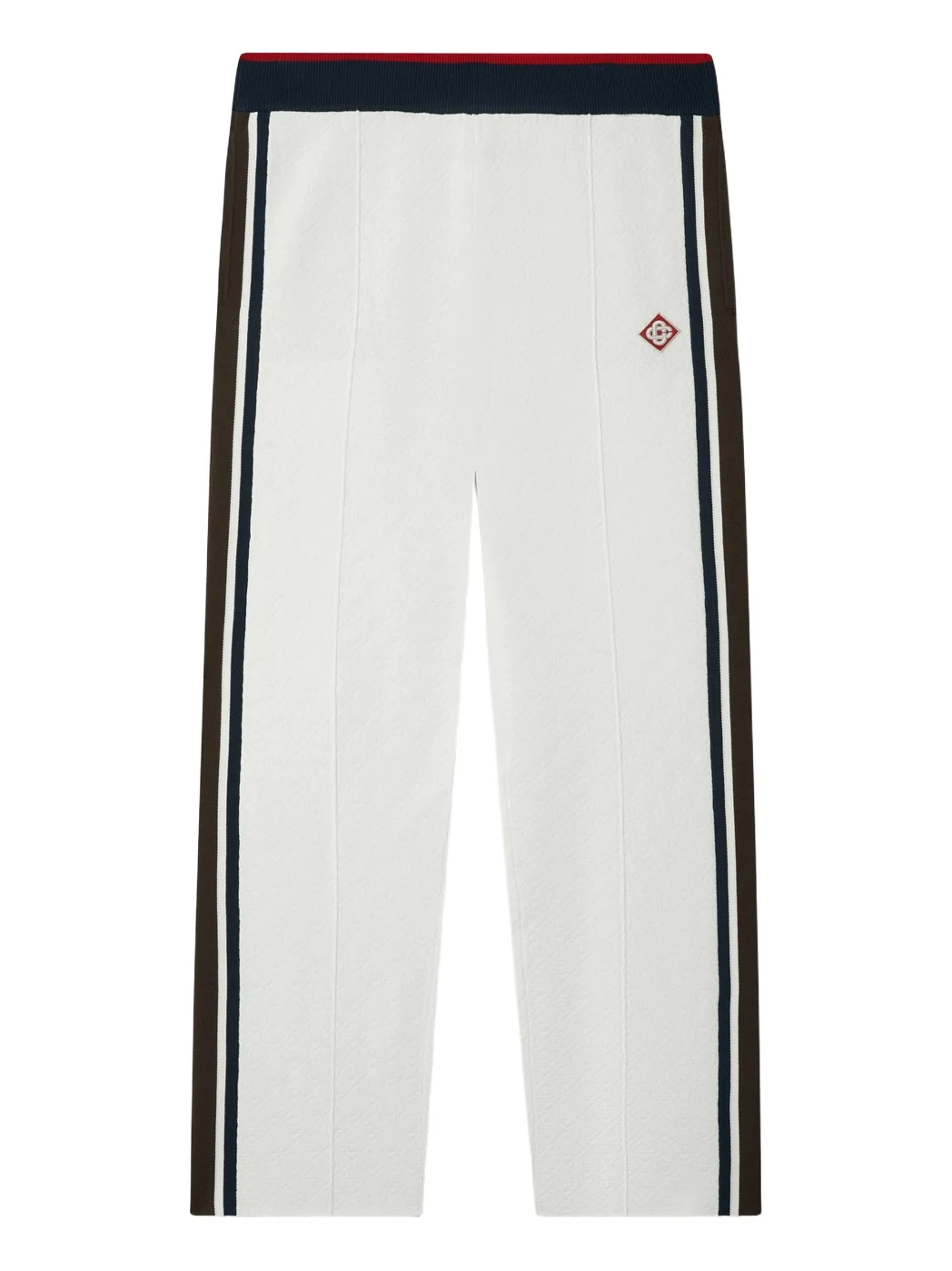 Casablanca Café Culture Stripe Track Pants in Brown