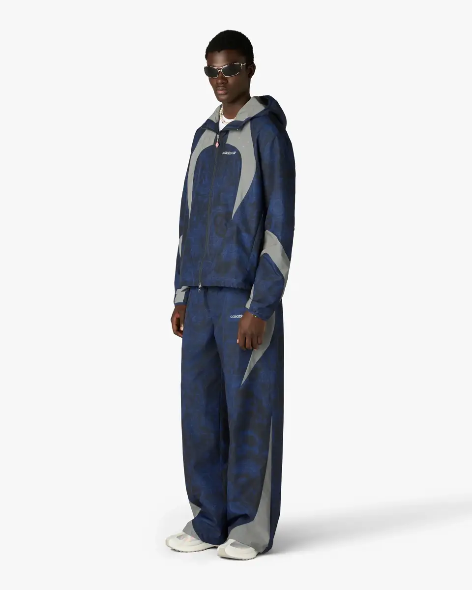 Casablanca Blue Heatmap Track Pants | Thumbnail 2 Casablanca Blue Heatmap Track Pants | Thumbnail 2