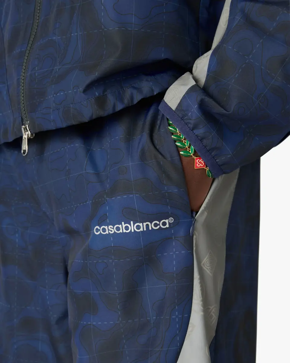 Casablanca Blue Heatmap Track Pants | Thumbnail 5 Casablanca Blue Heatmap Track Pants | Thumbnail 5