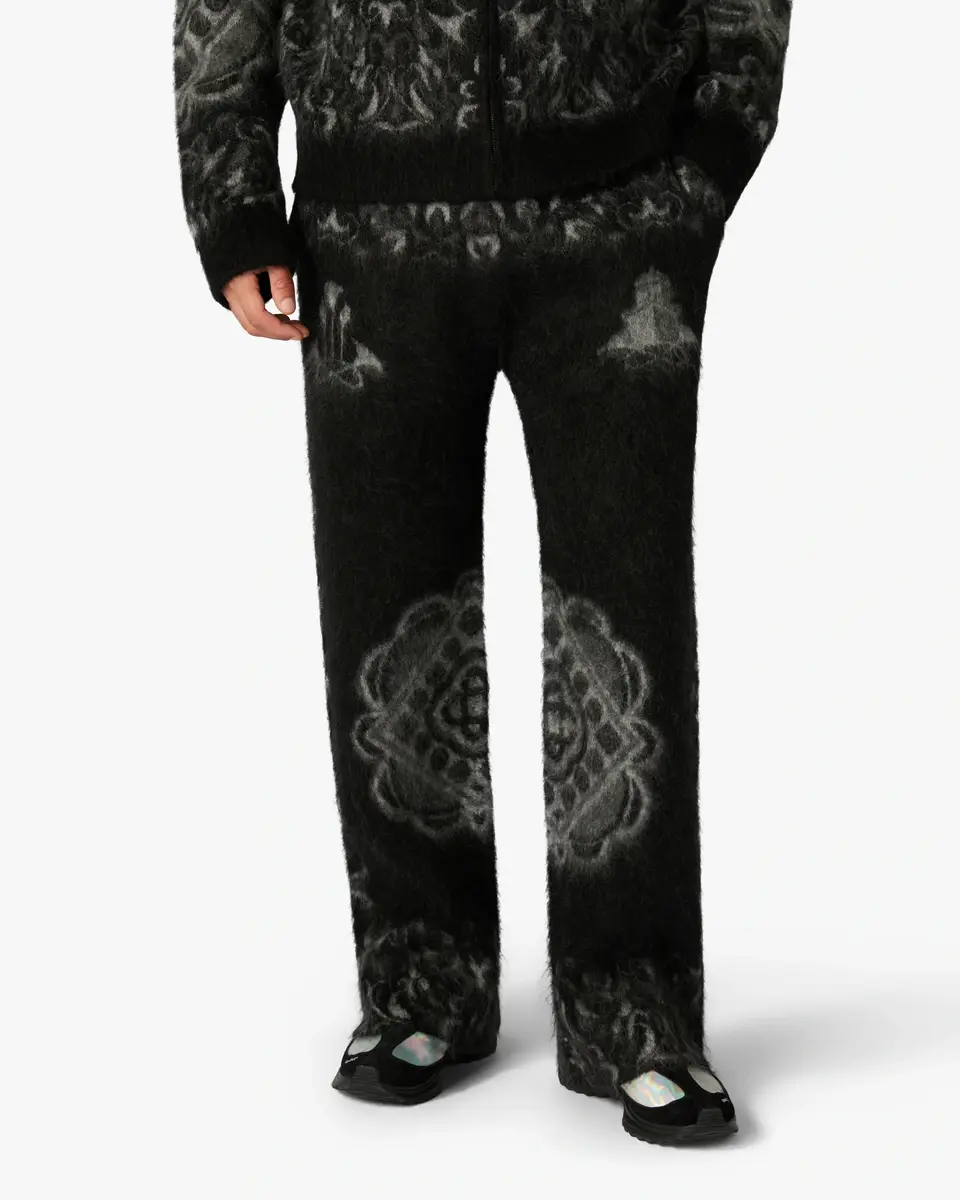 Casablanca Black Carpet Mohair Trousers | Thumbnail 4 Casablanca Black Carpet Mohair Trousers | Thumbnail 4
