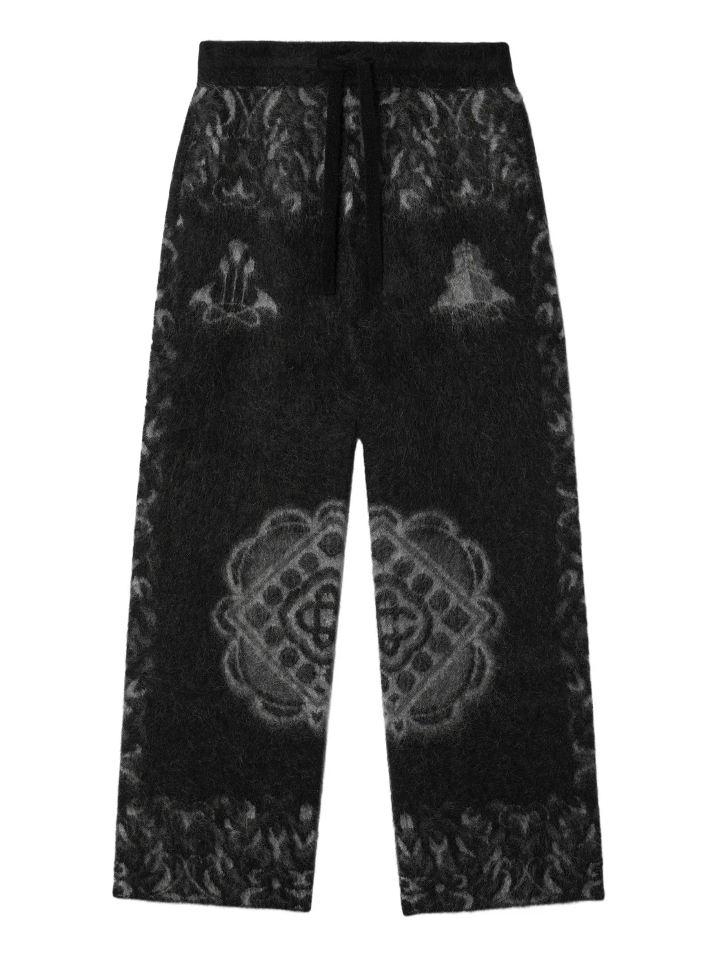 Black Carpet Mohair Trousers