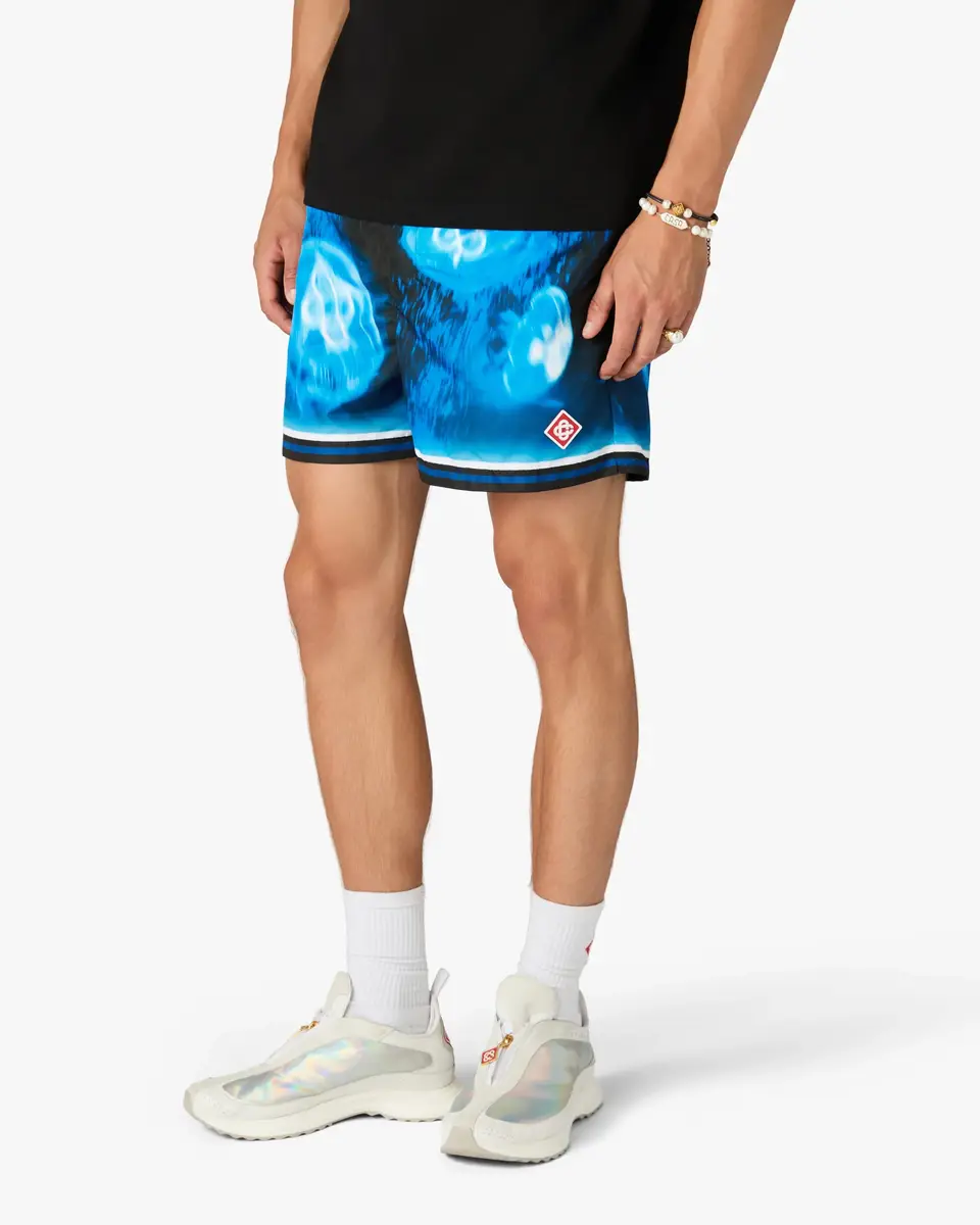 Casablanca Blue Meduse Swim Shorts | Thumbnail 4