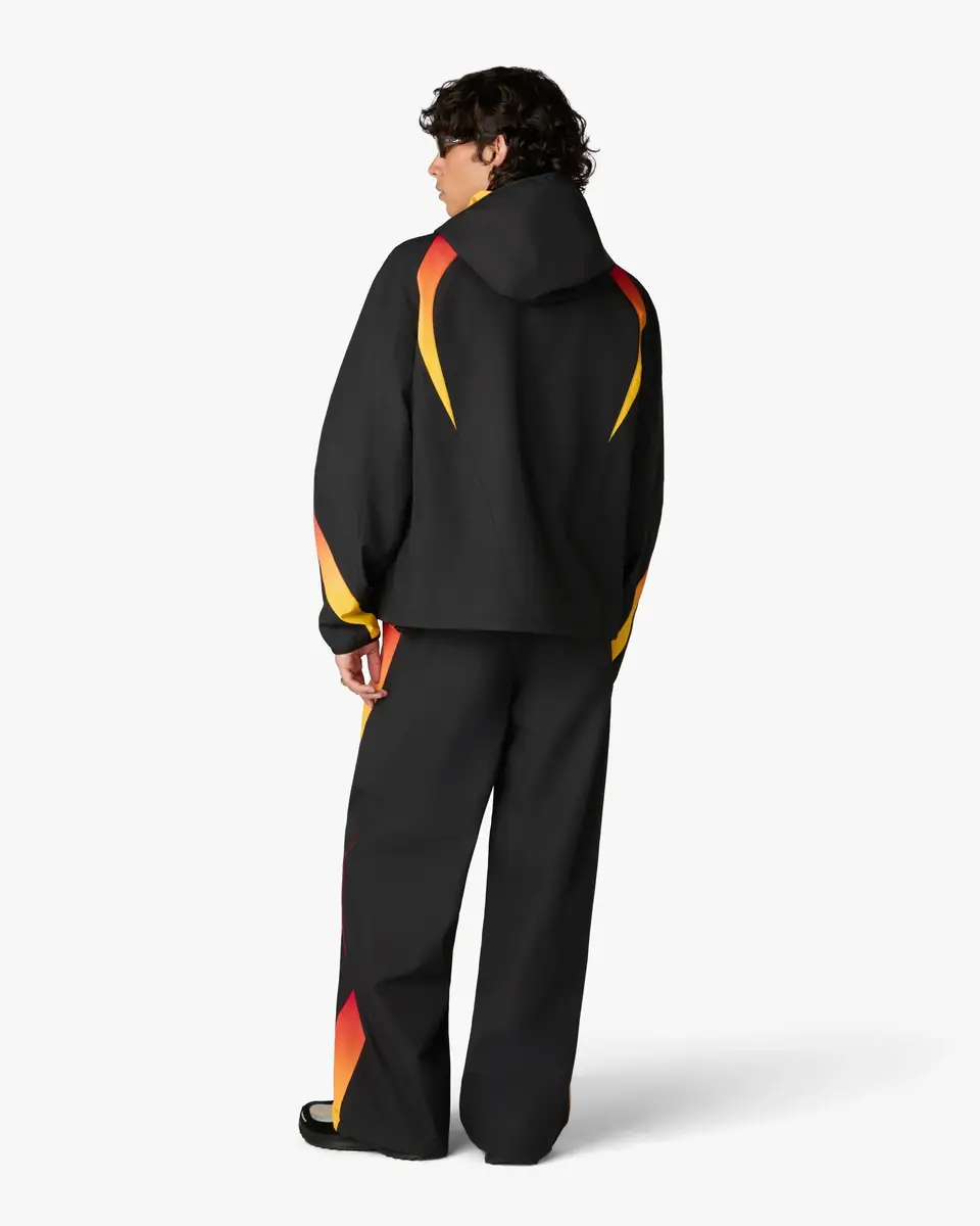 Casablanca Black & Orange Gradient Track Pants | Thumbnail 3
