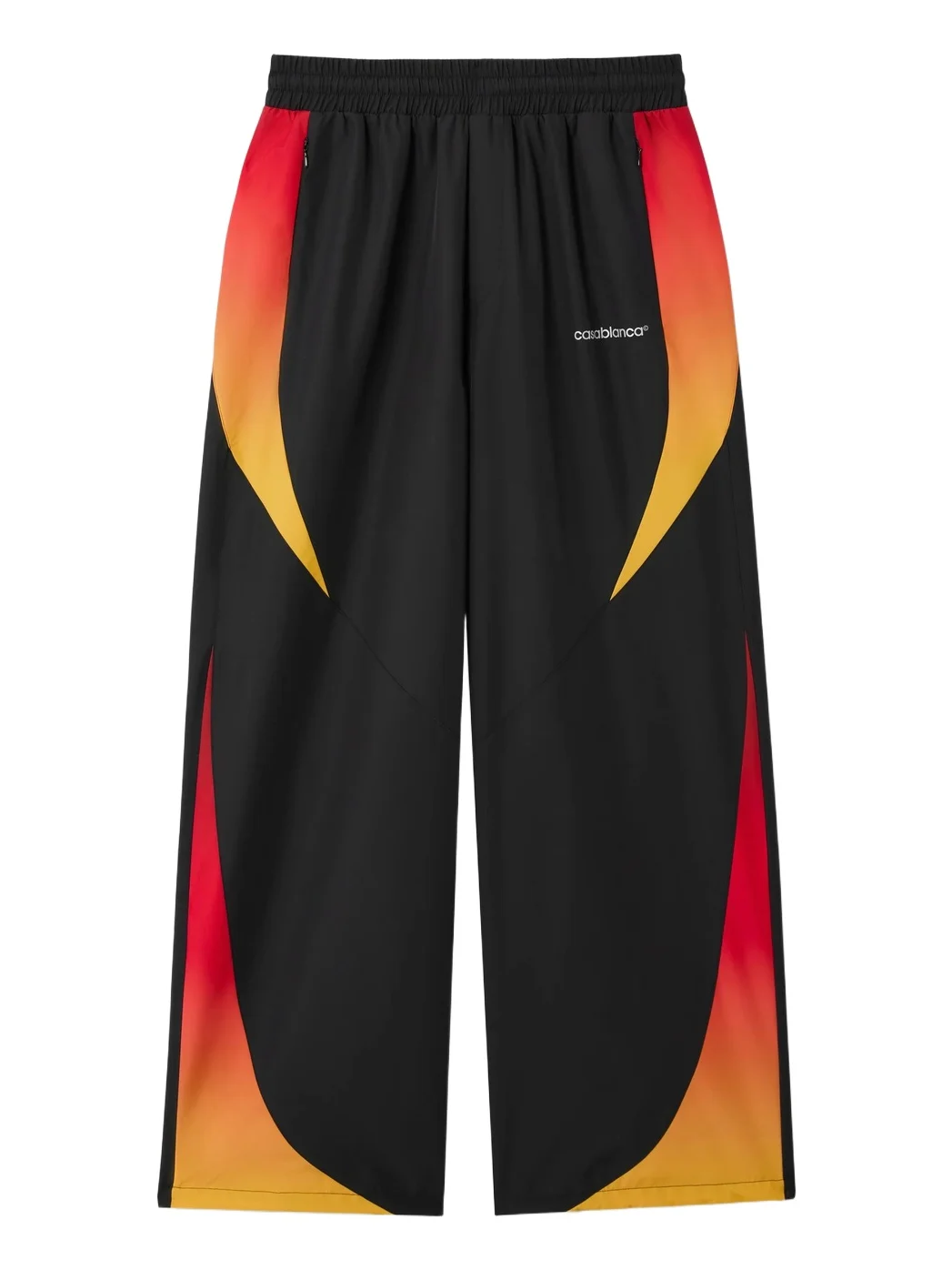 Casablanca Black & Orange Gradient Track Pants