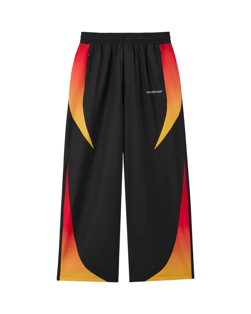Black & Orange Gradient Track Pants Black & Orange Gradient Track Pants