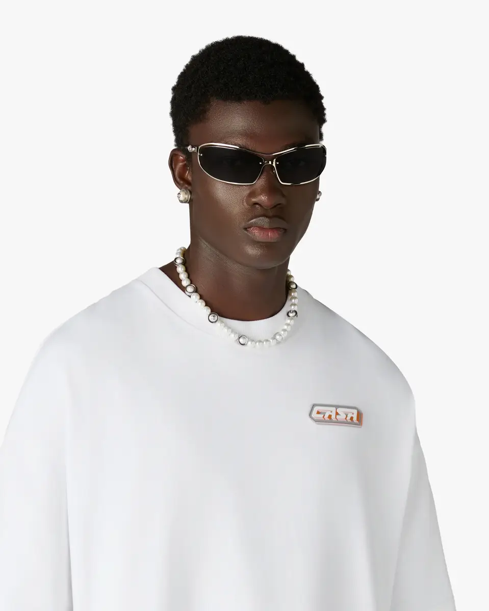 Casablanca Black Spiral Sunglasses | Thumbnail 3