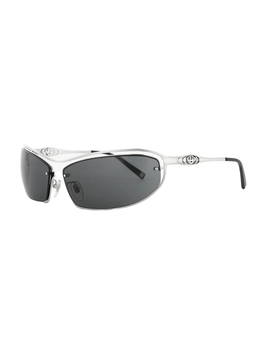 Casablanca Black Spiral Sunglasses