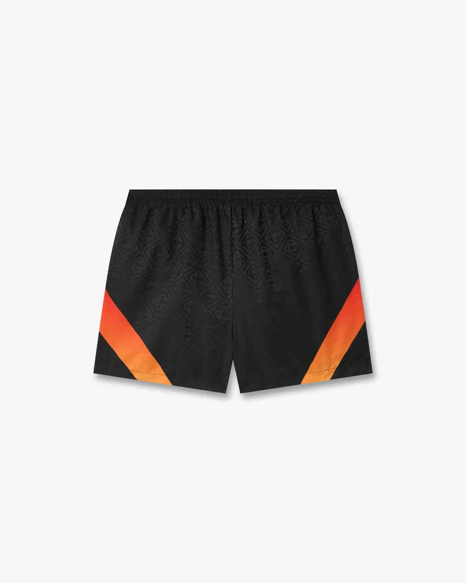 Casablanca Black & Orange Gradient Jacquard Swim Shorts | Thumbnail 6 Casablanca Black & Orange Gradient Jacquard Swim Shorts | Thumbnail 6