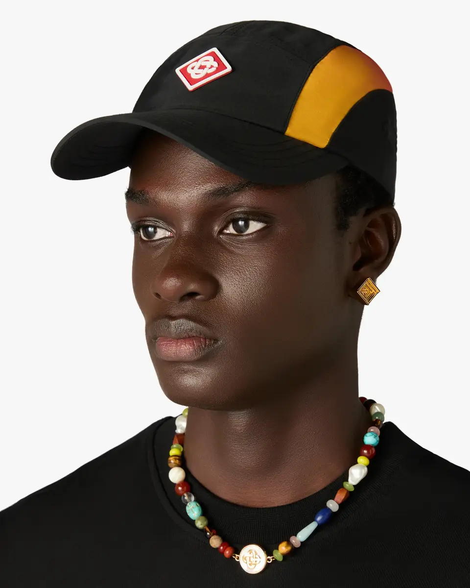 Casablanca Black & Orange Gradient Nylon Cap | Thumbnail 3 Casablanca Black & Orange Gradient Nylon Cap | Thumbnail 3