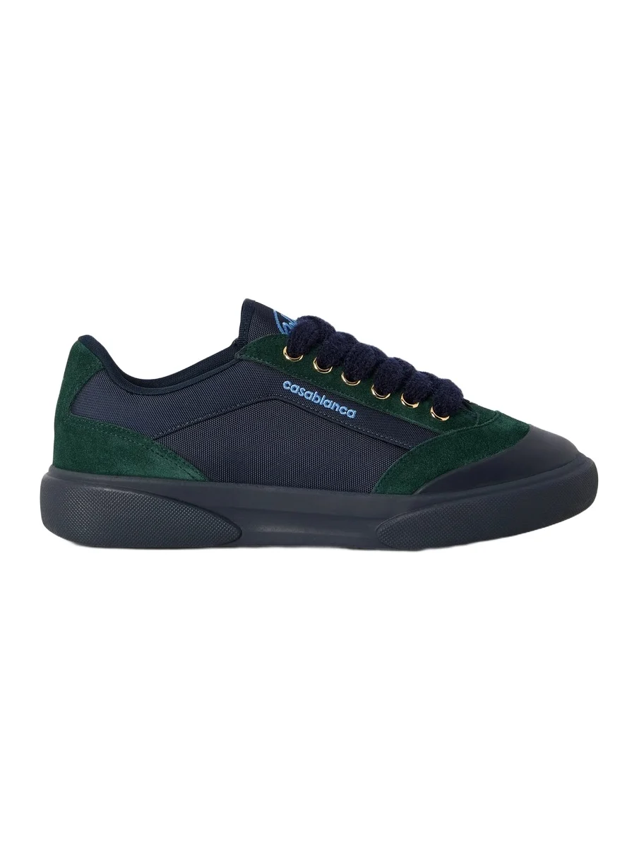 Casablanca Blue & Green Del Mar Sneaker