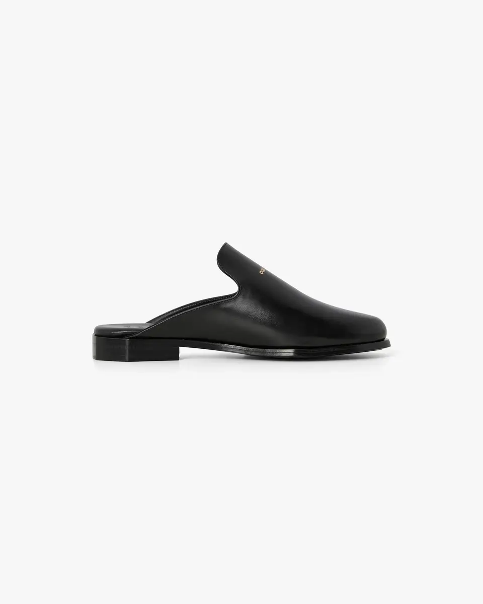 Casablanca Black Leather Loafer Mule | Thumbnail 4 Casablanca Black Leather Loafer Mule | Thumbnail 4