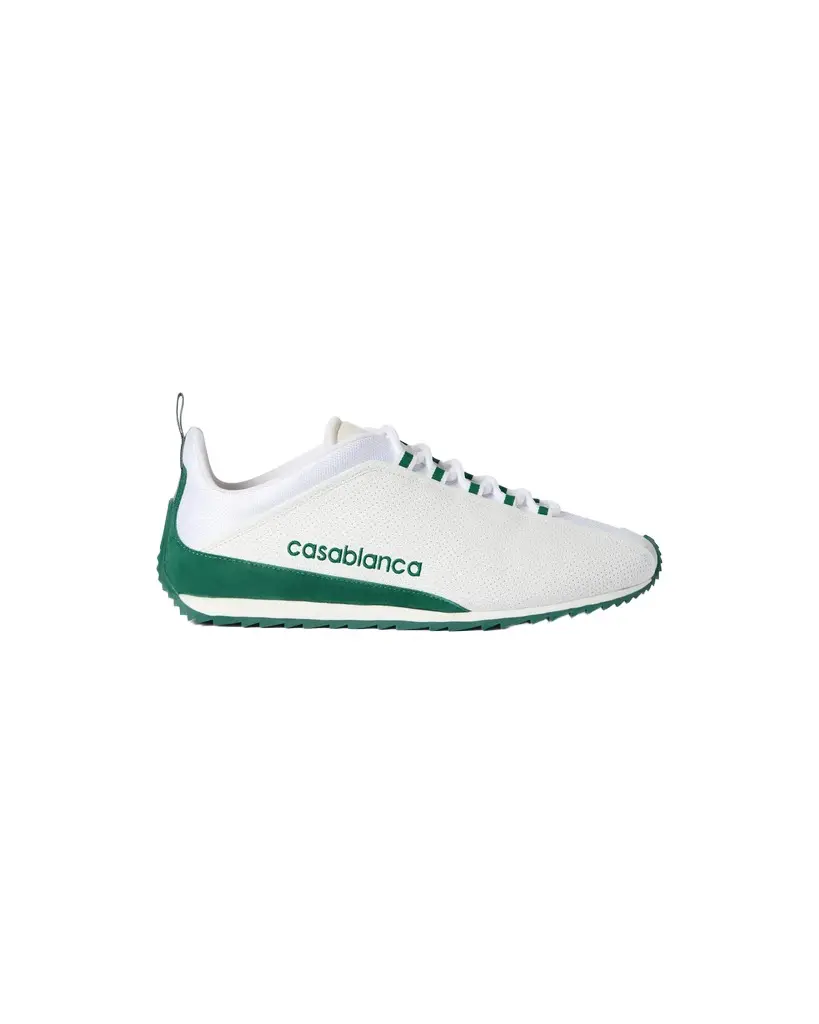 Casablanca White & Green Khopesh Sneaker
