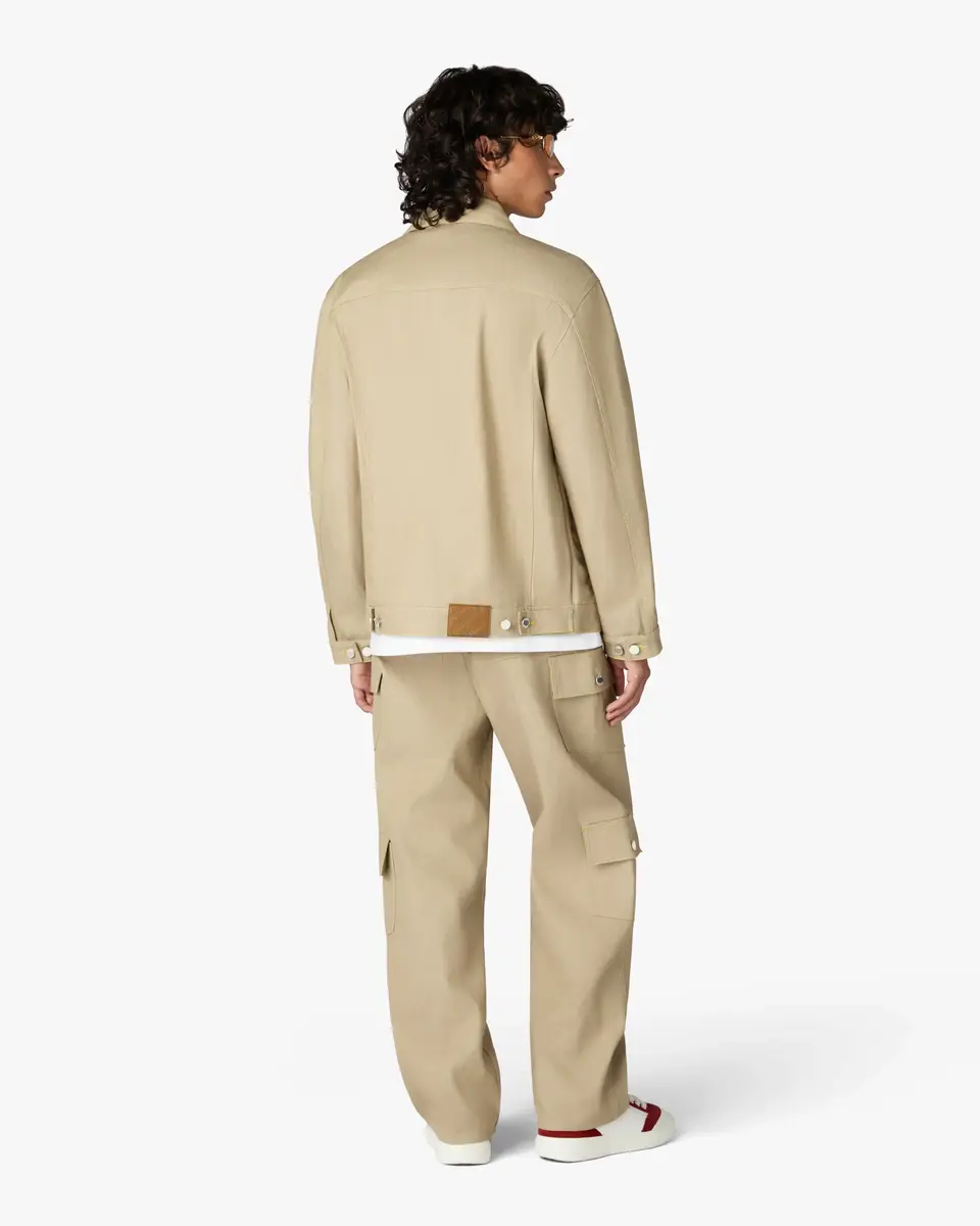 Casablanca Beige Desert Canvas Denim Jacket | Thumbnail 3 Casablanca Beige Desert Canvas Denim Jacket | Thumbnail 3