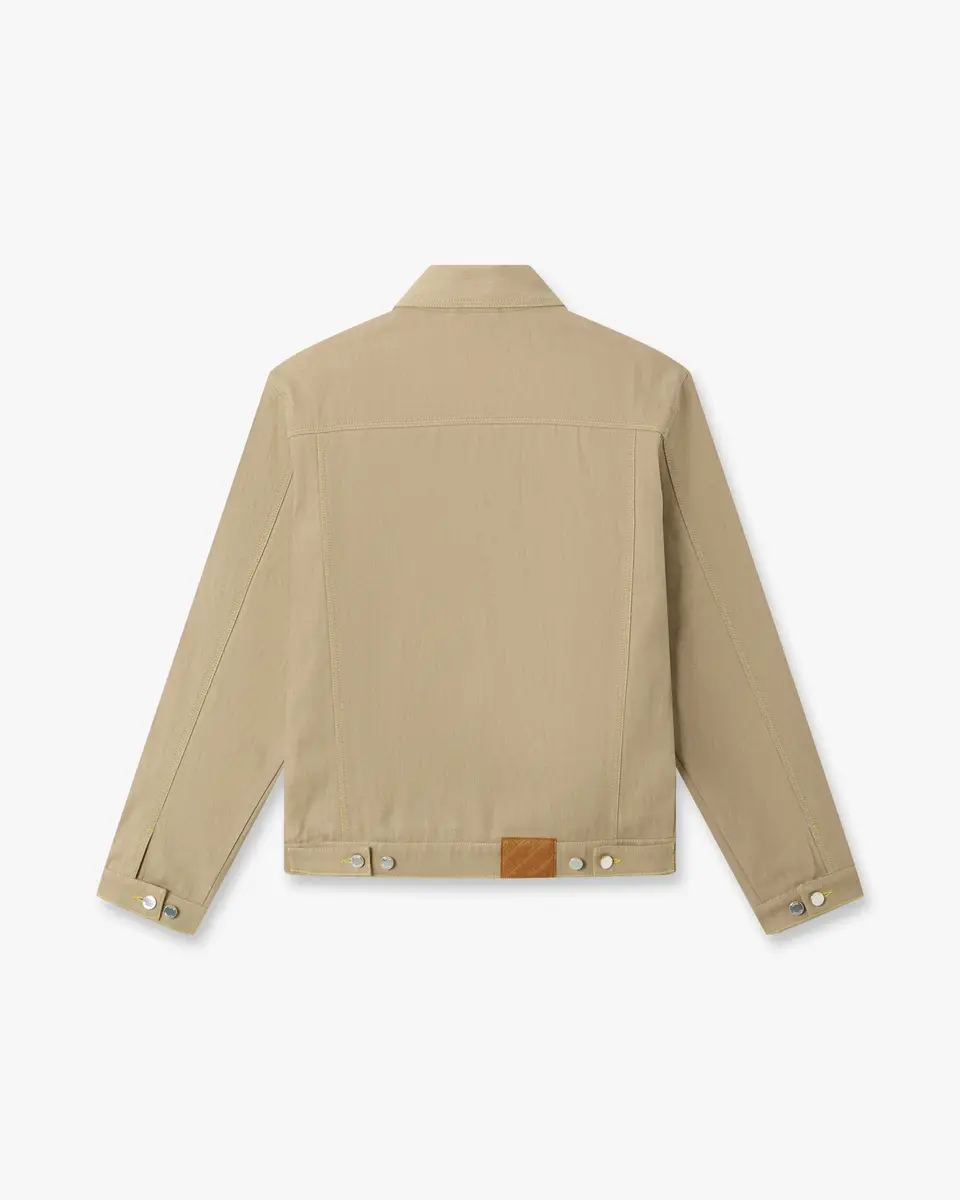 Casablanca Beige Desert Canvas Denim Jacket | Thumbnail 6 Casablanca Beige Desert Canvas Denim Jacket | Thumbnail 6