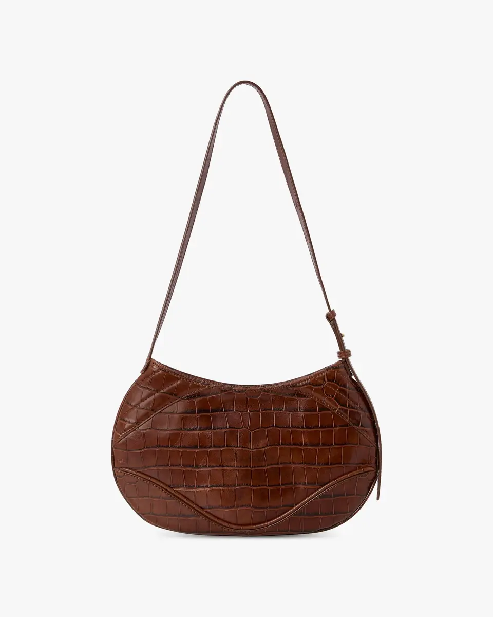 Casablanca Brown Slim Biker Bag | Thumbnail 5 Casablanca Brown Slim Biker Bag | Thumbnail 5