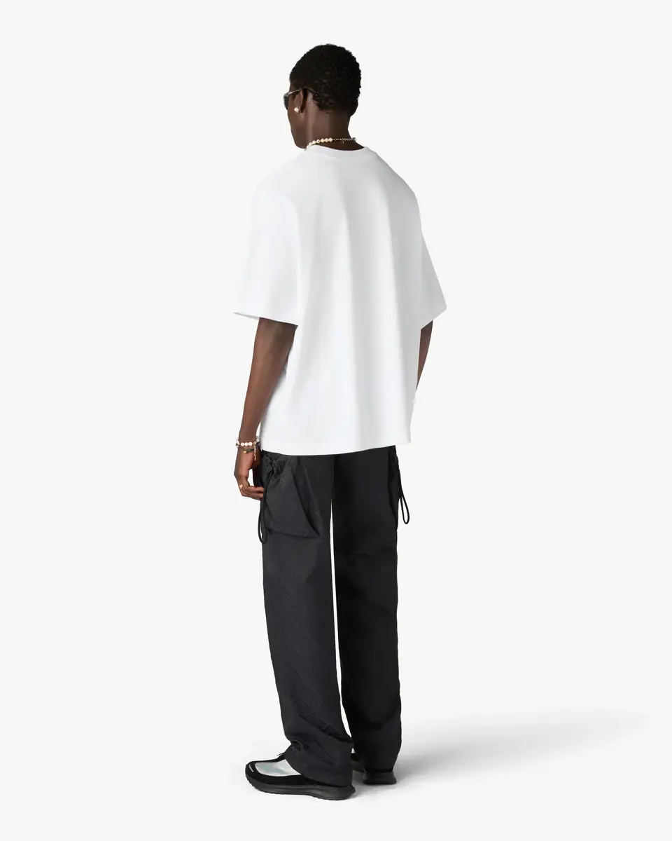 Casablanca White Casa Racing Oversized Short Sleeve T-Shirt | Thumbnail 3 Casablanca White Casa Racing Oversized Short Sleeve T-Shirt | Thumbnail 3