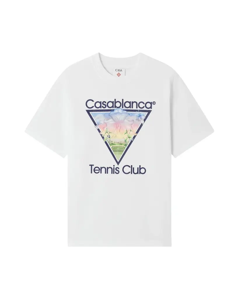 White Tennis Club Icon Short Sleeve T-Shirt White Tennis Club Icon Short Sleeve T-Shirt