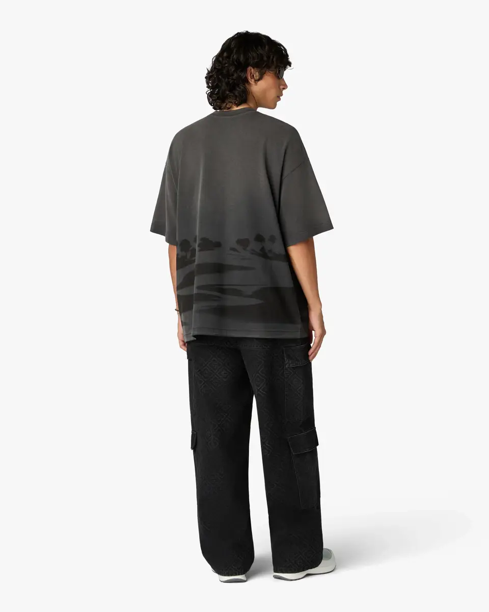 Casablanca Black Sands Washed Oversized Short Sleeve T-Shirt | Thumbnail 3 Casablanca Black Sands Washed Oversized Short Sleeve T-Shirt | Thumbnail 3