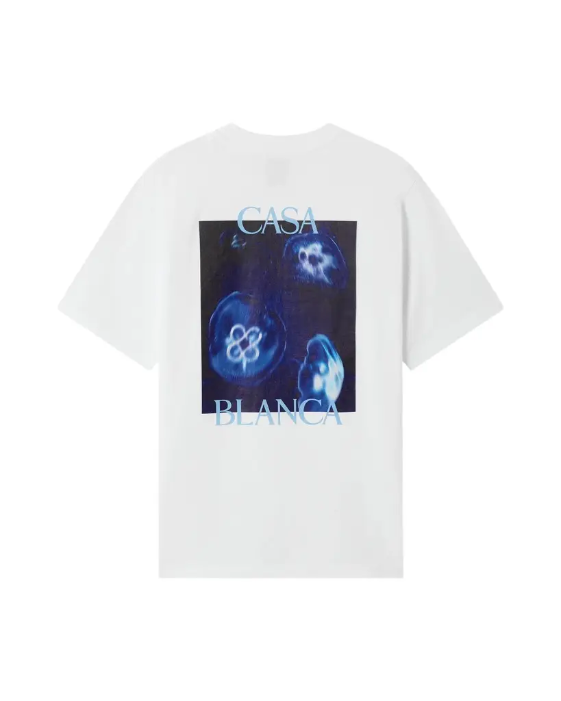 White Meduse Short Sleeve T-Shirt