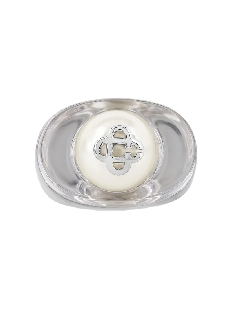 Sci-Fi Silver Pearl Ring Sci-Fi Silver Pearl Ring