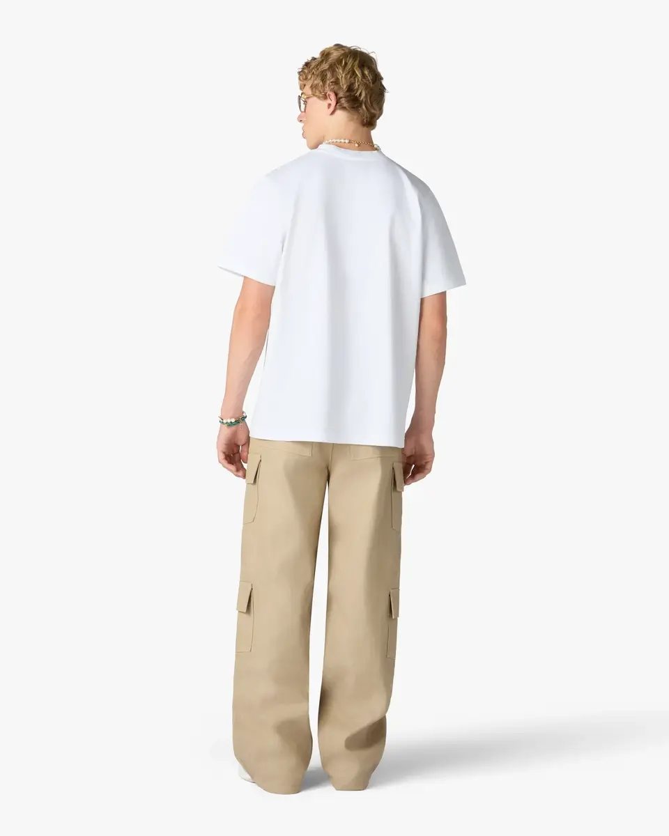 Casablanca White Casa Kaspia New York Short Sleeve T-Shirt | Thumbnail 3