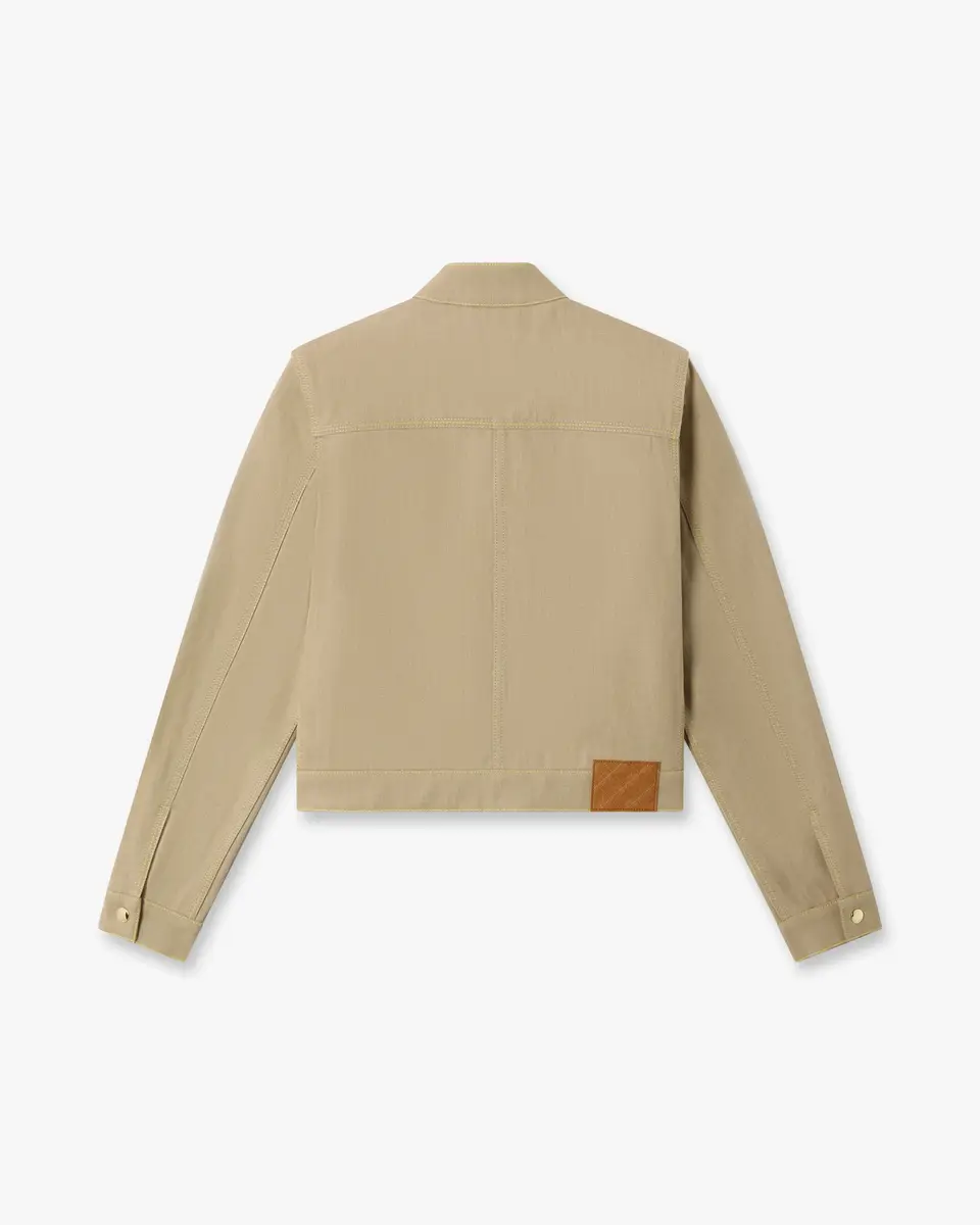 Casablanca Beige Desert Canvas Denim Jacket | Thumbnail 6 Casablanca Beige Desert Canvas Denim Jacket | Thumbnail 6