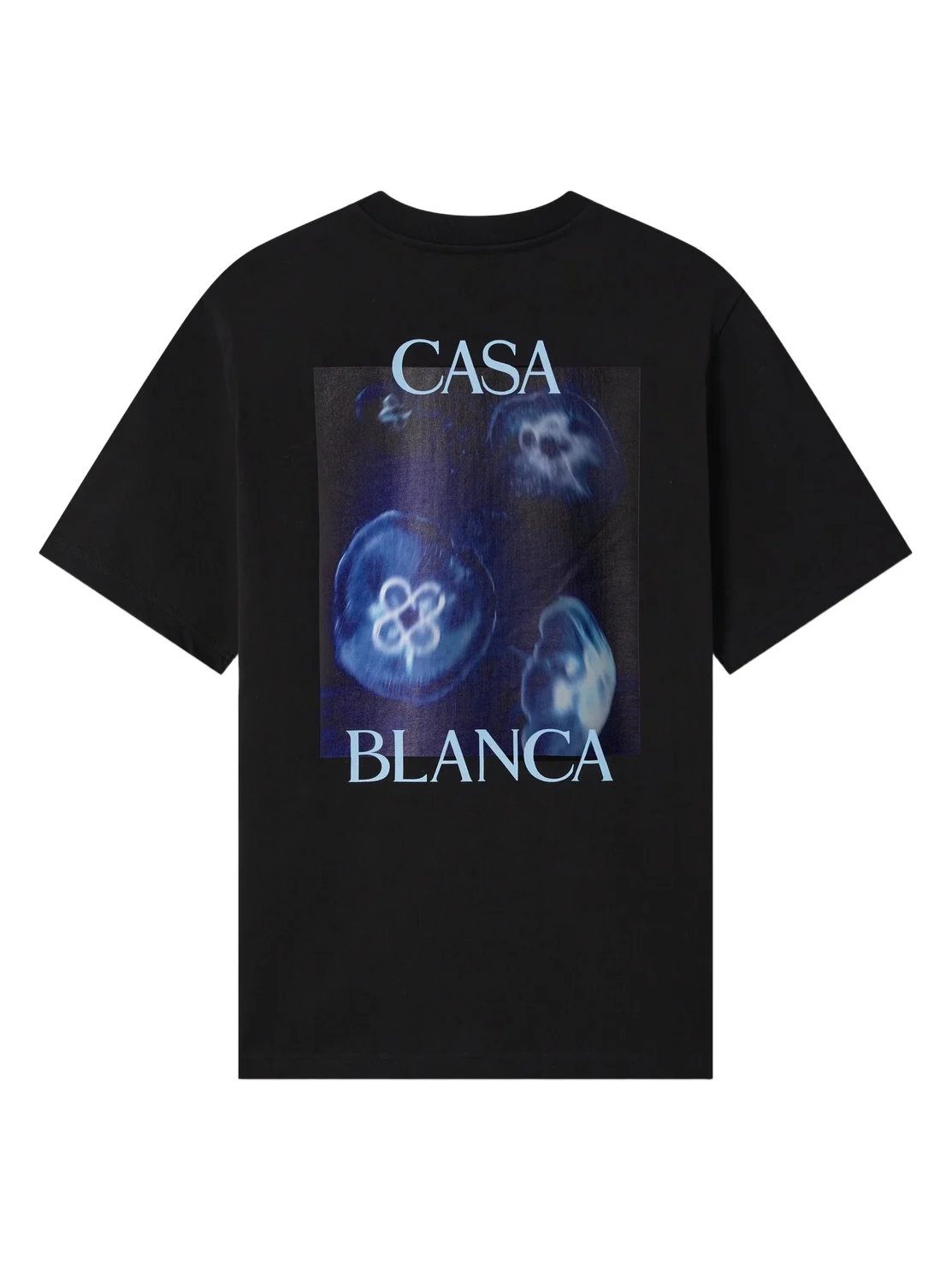 Casablanca Black Meduse Short Sleeve T-Shirt