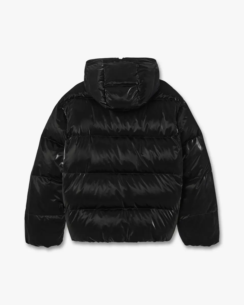 Casablanca Black Lacquered Nylon Puffer Down Jacket | Thumbnail 6 Casablanca Black Lacquered Nylon Puffer Down Jacket | Thumbnail 6