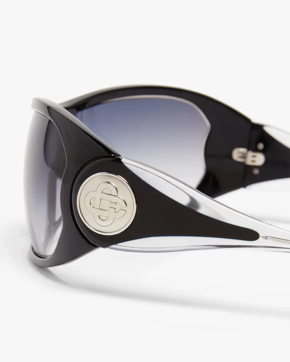 Casablanca Black Outline Shield Sunglasses | Thumbnail 5 Casablanca Black Outline Shield Sunglasses | Thumbnail 5