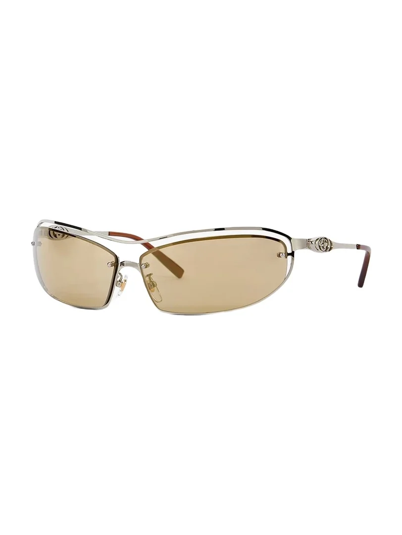 Casablanca Brown Spiral Sunglasses