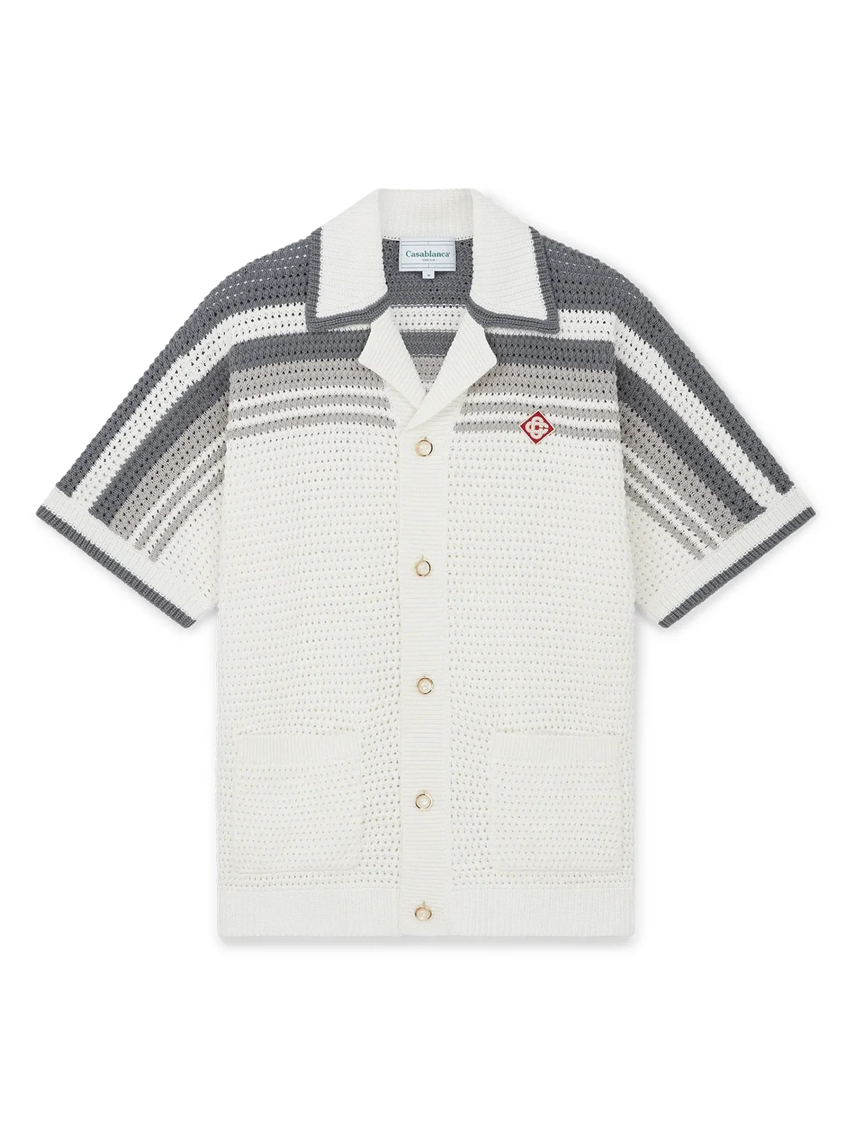 Casablanca Tennis Crochet Shirt