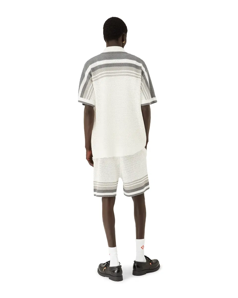 Casablanca Tennis Crochet Shorts | Thumbnail 3
