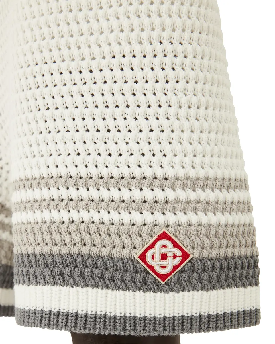 Casablanca Tennis Crochet Shorts | Thumbnail 5