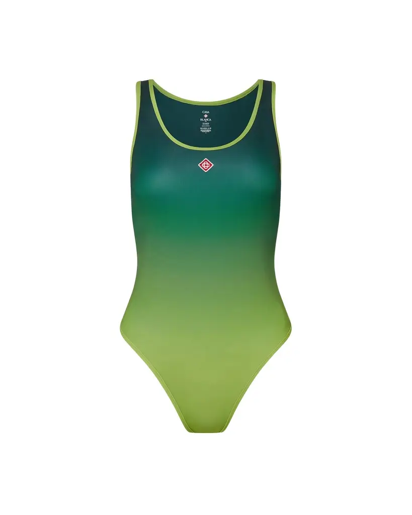 Gradient Swimsuit in Green Gradient Swimsuit in Green