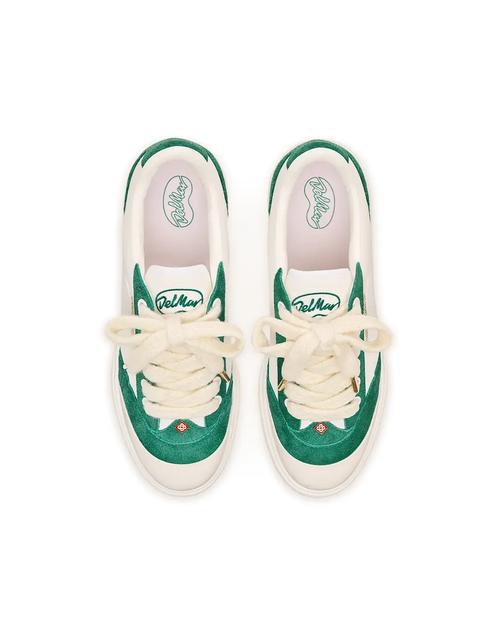 Casablanca Del Mar White & Green Sneaker | Thumbnail 3 Casablanca Del Mar White & Green Sneaker | Thumbnail 3