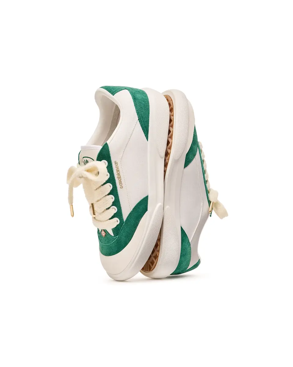 Casablanca Del Mar White & Green Sneaker | Thumbnail 6 Casablanca Del Mar White & Green Sneaker | Thumbnail 6