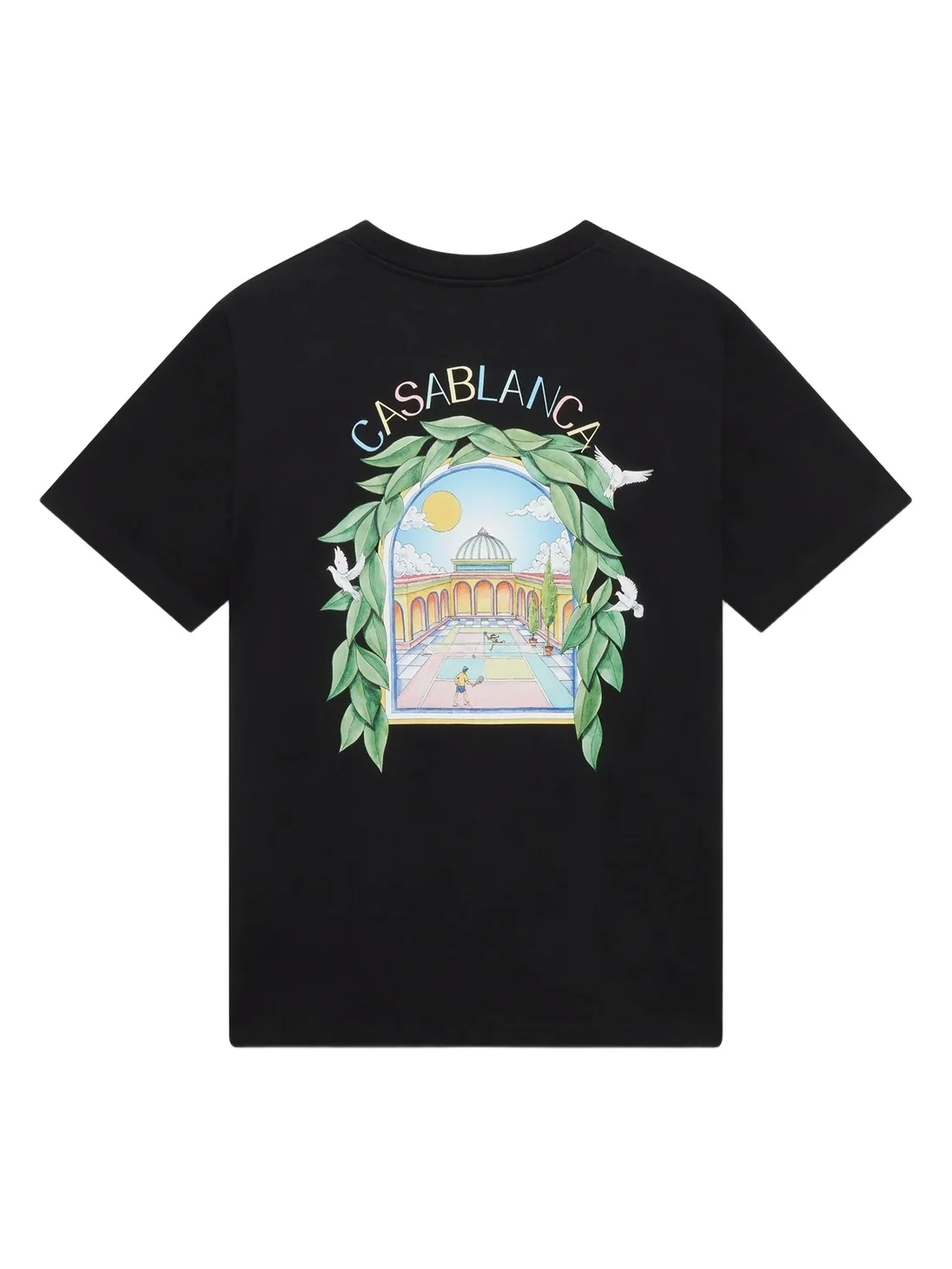 Casablanca L'Arche De Tennis Short Sleeve T-Shirt