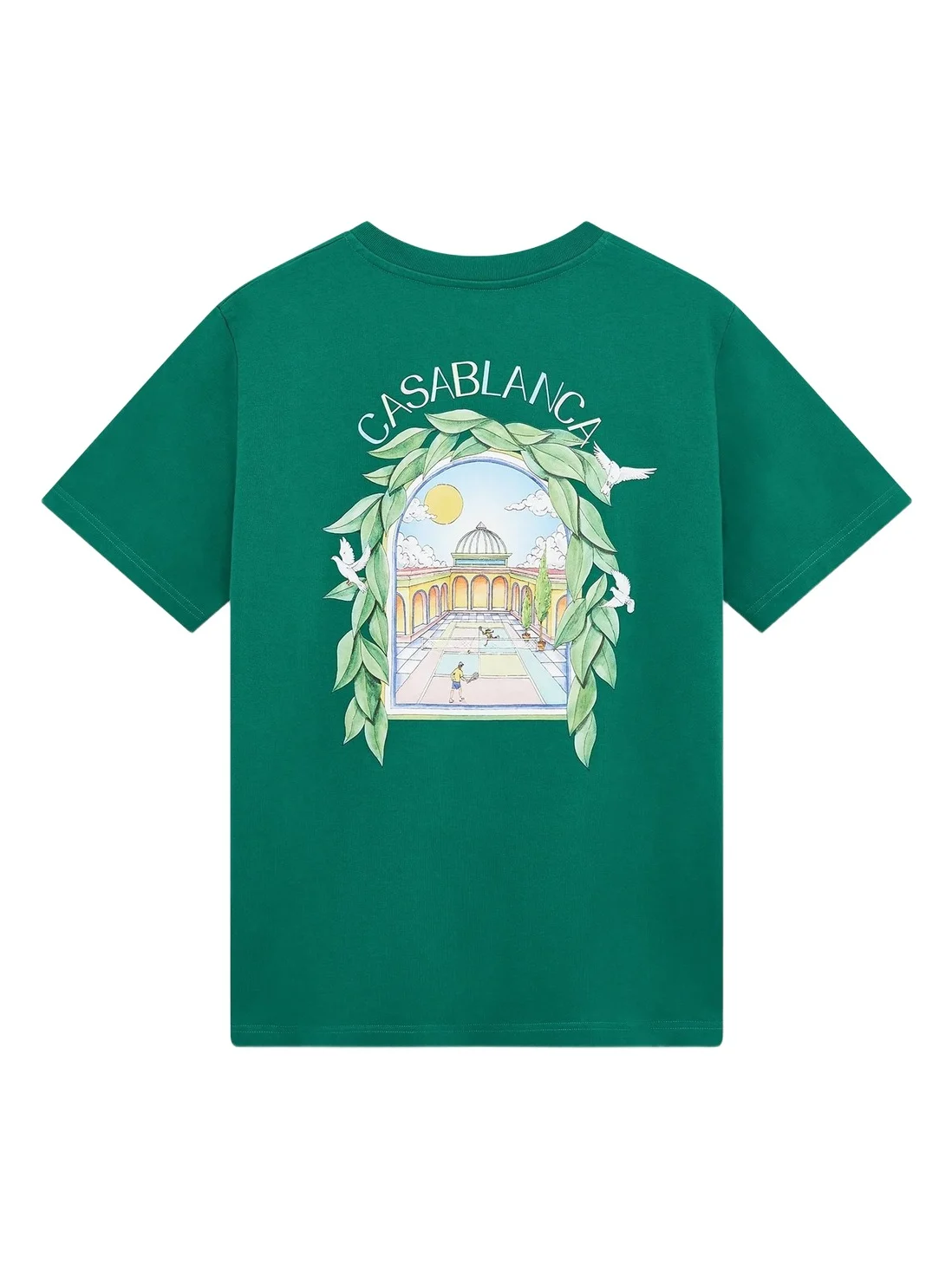 Casablanca L'Arche De Tennis Short Sleeve T-Shirt