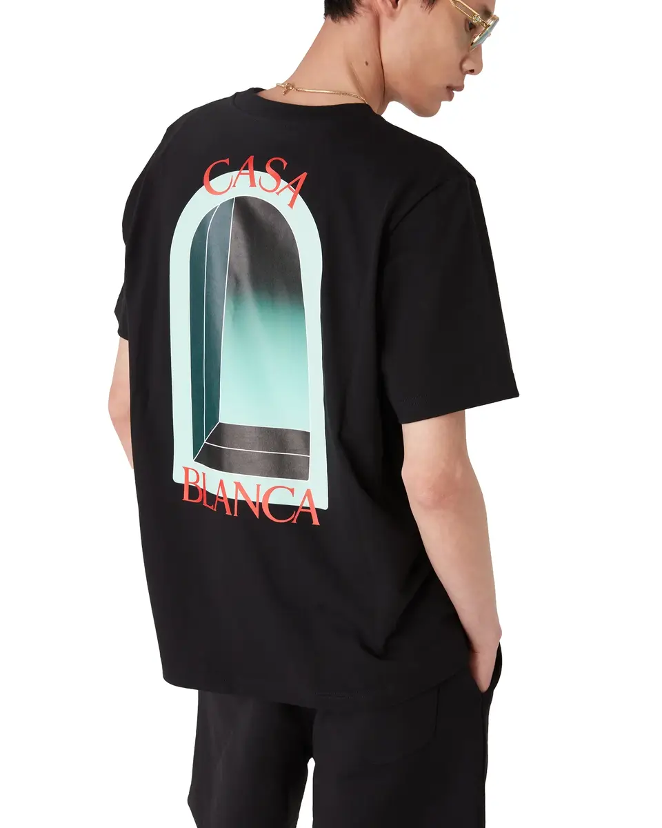 Casablanca L'Arche Short Sleeve T-Shirt | Thumbnail 4