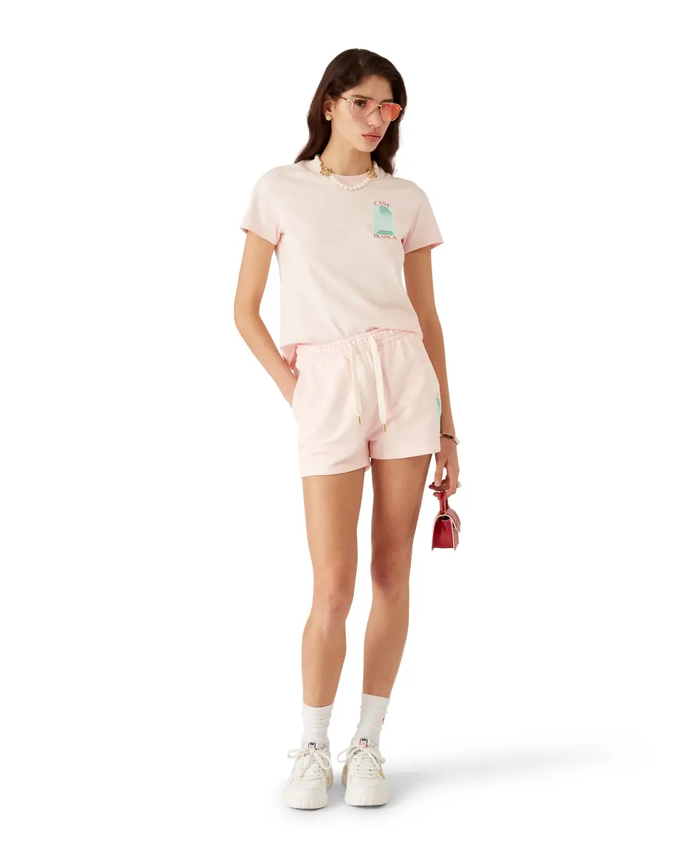 Casablanca L'Arche Short Sleeve T-Shirt | Thumbnail 2 Casablanca L'Arche Short Sleeve T-Shirt | Thumbnail 2