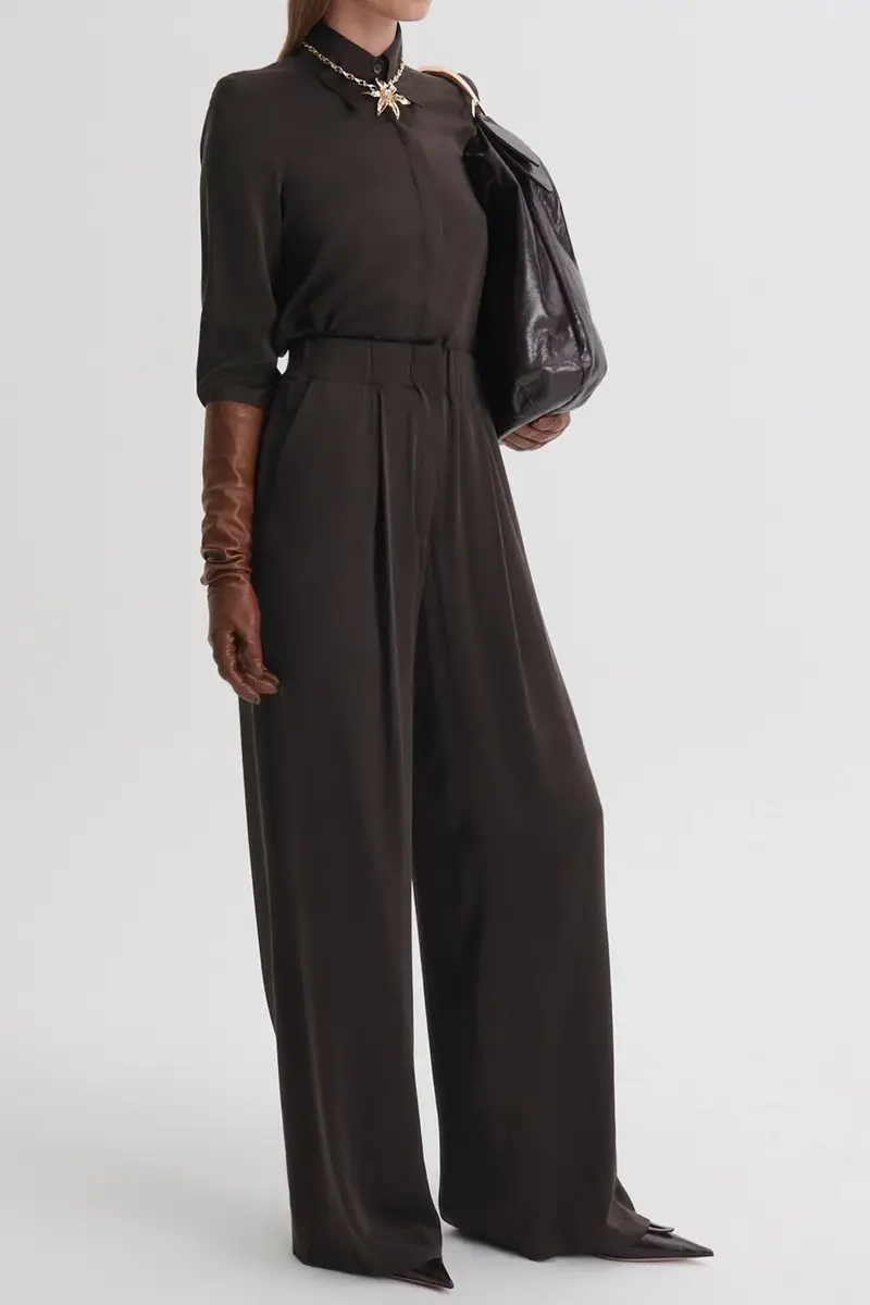 Scanlan Theodore Long Sleeve Shoulder Pad Shirt | Thumbnail 4 Scanlan Theodore Long Sleeve Shoulder Pad Shirt | Thumbnail 4