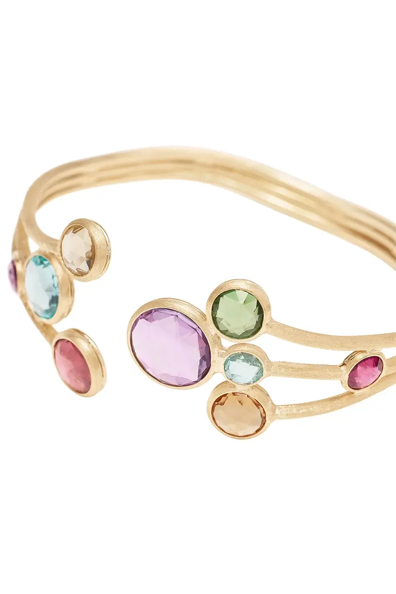 MARCO BICEGO Multi-Colored Gemstone Jaipur Cuff Bracelet | Thumbnail 3 MARCO BICEGO Multi-Colored Gemstone Jaipur Cuff Bracelet | Thumbnail 3