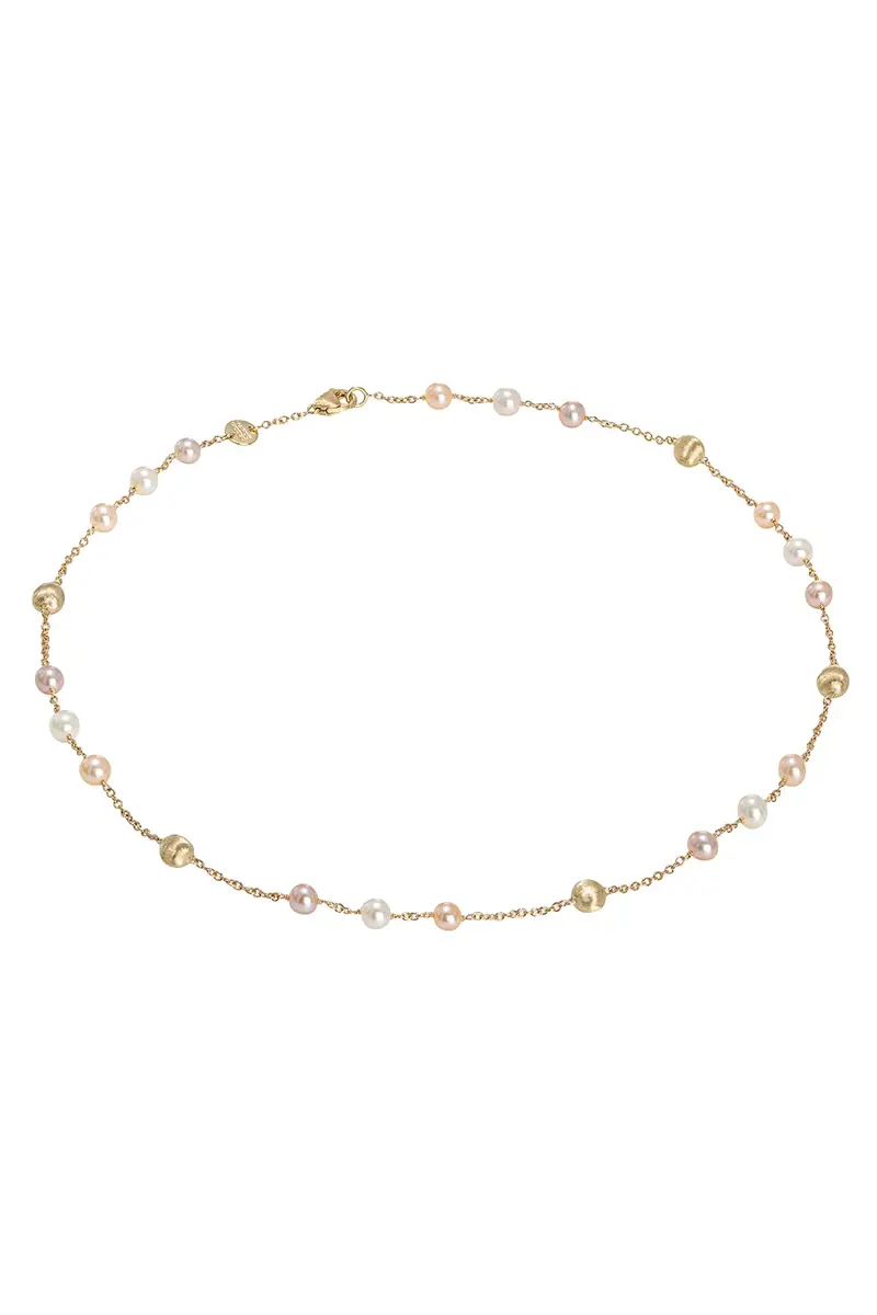 MARCO BICEGO Multi-Colored Freshwater Pearl Africa Necklace